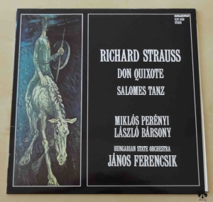 Richard Strauss, Don Quixote, Salomes Tanz, Hungaroton SLPX 12269, płyta winylowa