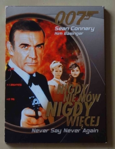 Nigdy nie mów nigdy więcej, film DVD