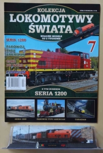 Portugalska lokomotywa serii 1200, Kolekcja Lokomotywy Świata nr 7, model plastikowy