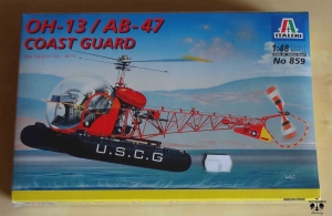 OH-13 / AB-47 Coast Guard, 1:48 Scale, Italeri No 859, model plastikowy