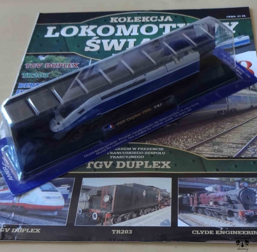 TGV Duplex, Kolekcja Lokomotywy Świata, nr 38.jpg