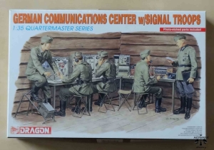 German Communications Center w/Signal Troops, 1:35 Quartermaster Series, Dragon 3826, model plastikowy