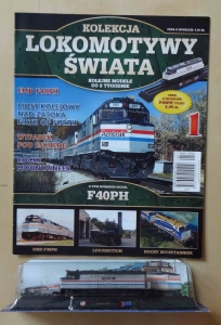 Lokomotywa F40PH oraz Kolekcja Lokomotywy Świata nr 1