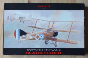 Sopwith Triplane Black Flight, 1/48 scale, Eduard 8020, model plastikowy