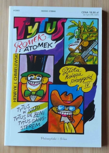Tytus, Romek i A'Tomek, Złota Księga Przygód IV, 4'2003.jpg