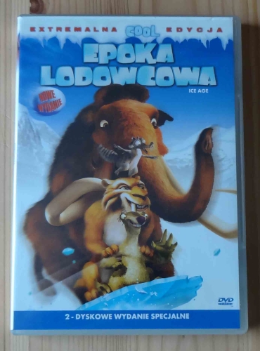 Epoka lodowcowa, 2-dyskowe wydanie specjalne, 2 płyty DVD.jpg