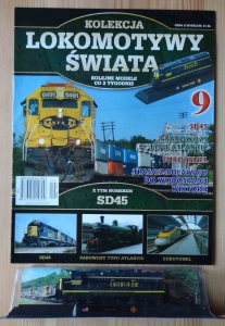 Lokomotywa SD45, Kolekcja Lokomotywy Świata nr 9, model plastikowy