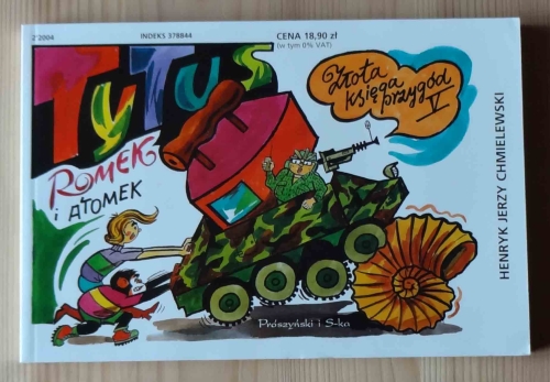 Tytus, Romek i A'Tomek, Złota Księga Przygód V.jpg