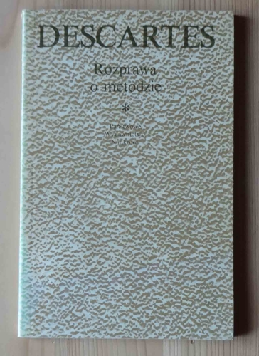Descartes, Rozprawa o metodzie. jpg