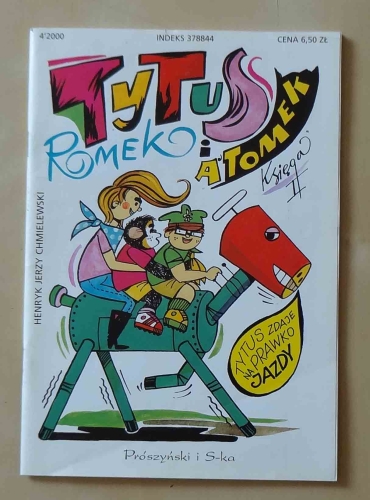 Tytus Romek i A'Tomek, Księga II Tytus zdaje na prawko jazdy.jpg