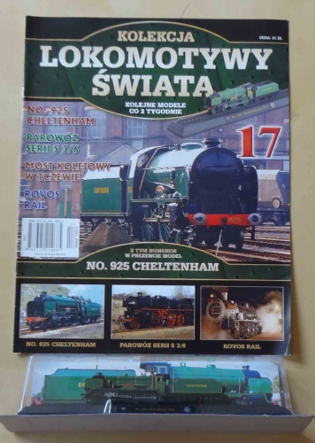 Lokomotywa No. 925 Cheltenham, Kolekcja Lokomotywy Świata nr 17.jpg