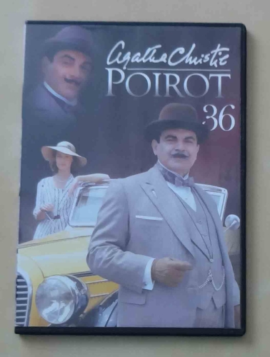 Agatha Christie, Tajemnica Błękitnego Ekspresu, Poirot 36, film DVD.jpg