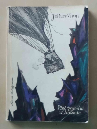 Juliusz Verne, Pięć tygodni w balonie.jpg