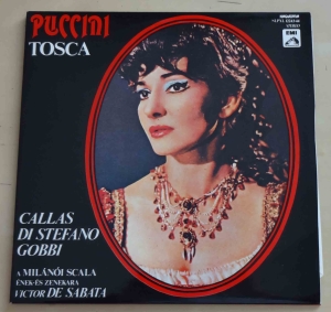 Puccini, Tosca, 2 płyty winylowe