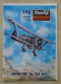 Henschel Hs 123 A-1, skala 1:33, Mały Modelarz 1/93, model kartonowy.jpg