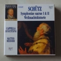 Schutz. Symphoniae sacrae I &amp; II, Weihnachtshistorie. 5 płyt CD .jpg