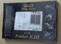 Fokker E.III Strip down, skala 1/72, Eduard 7004,2.jpg