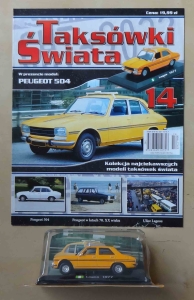 Peugeot 504, Taksówki Świata 14