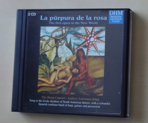 La purpura de la rosa, The first opera in the New World, 2 płyty CD.jpg