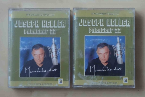 Joseph Heller. Paragraf 22. Czyta Marek Kondrat. Cztery kasety magnetofonowe.jpg