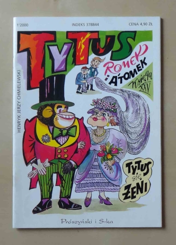 Tytus Romek i A'Tomek, Księga XXV, Tytus się żeni, wydanie I.jpg