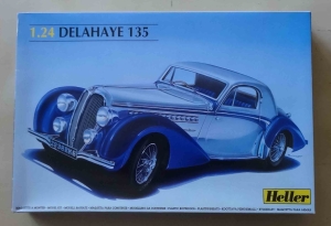 Delahaye 135, skala 1:24, Heller 80707, model plastikowy