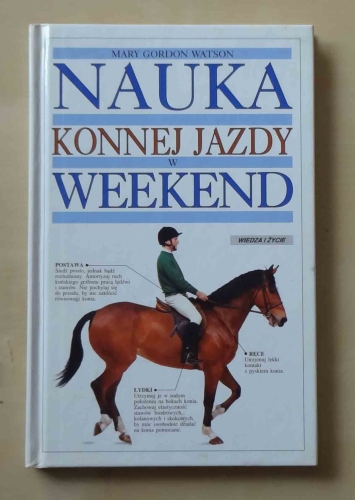 Mary Gordon Watson, Nauka konnej jazdy w weekend.jpg