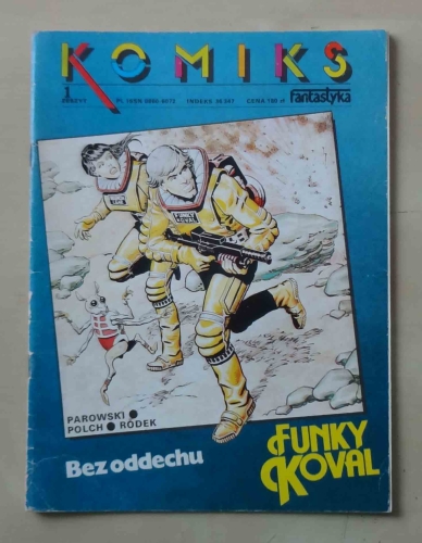 Komiks, Fantastyka. Zeszyt 1. Funky Koval, Bez oddechu.jpg