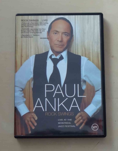Paul  Anka, Rock Swings. Live At The Montreal Jazz Festival. Płyta DVD.jpg