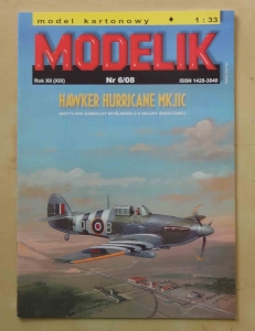 Hawker Hurricane Mk.IIC, skala 1:33, Modelik 6/08