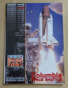 Wahadłowiec kosmiczny Columbia, skala 1:72, Hobby Model Nr 60