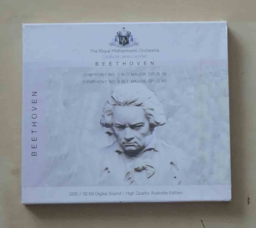 Beethoven. Symphony No. 2, Symphony No. 8. High Quality Audiofile Edition CD.jpg