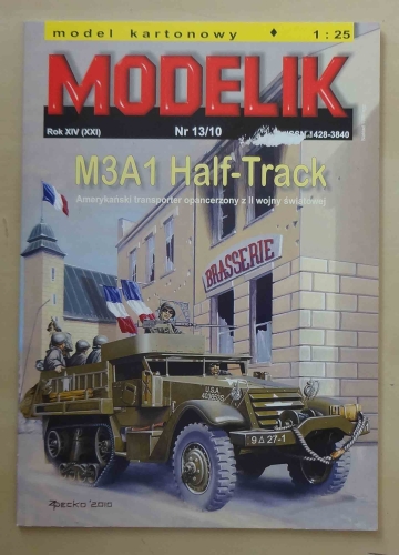 M3A1 Half-Track, skala 1:25, Modelik Nr 13/10.jpg