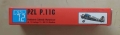 PZL P.11C, skala 1:72, PZW 72, model plastikowy,4.jpg