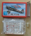 PZL P.11C, skala 1:72, PZW 72, model plastikowy,6.jpg