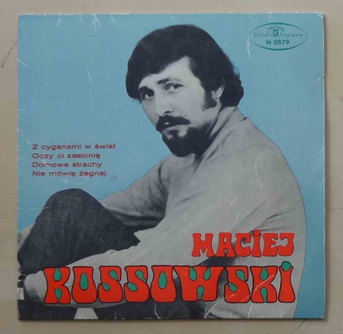 Maciej Kossowski, Z cyganami w świat, płyta winylowa.jpg