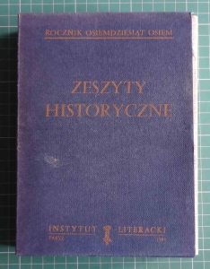 Zeszyty Historyczne, Rocznik osiemdziesiąt osiem