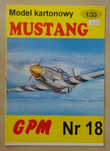 Mustang, skala 1:33, GPM Nr 18