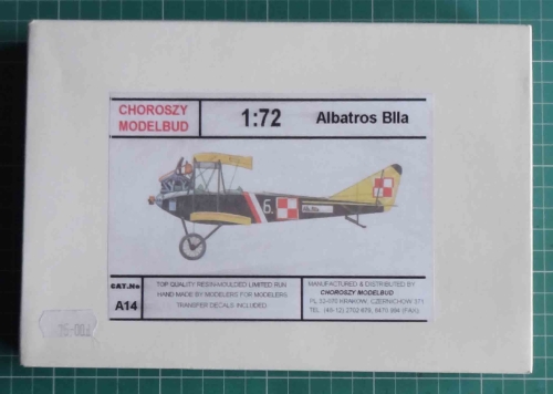 Albatros BIIa, skala 1:72, Choroszy Modelbud, Cat. No A14.jpg