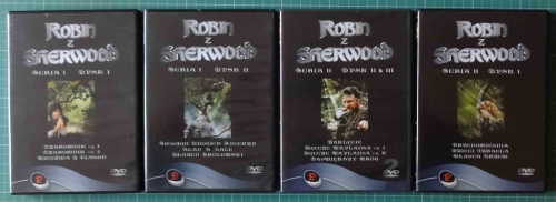 Robin z Sherwood, Seria I i II, 5 płyt DVD.jpg