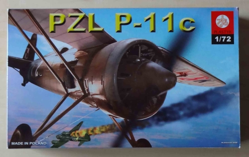 PZL P-11c, skala 1:72, Plastyk S 043.jpg