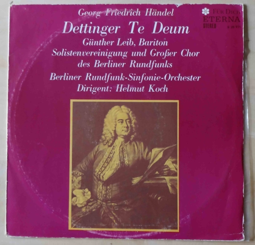 Georg Friedrich Handel, Dettinger Te Deum, płyta winylowa.jpg