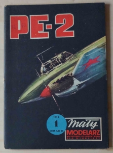 Pe-2, skala 1:33, Mały Modelarz 1/1978