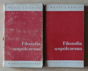 Filozofia współczesna, tom I i II