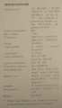Magnetofon kasetowy National Panasonic RQ-226S, dane techniczne.jpg