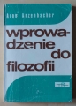 Arno Anzenbacher, Wprowadzenie do filozofii.jpg