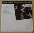 Włodzimierz Pawlik, Quasi Total, płyta winylowa,2.jpg