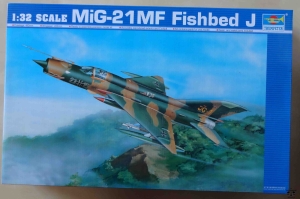 MiG-21MF Fishbed J, Trumpeter 02218, 1:32 scale