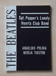 The Beatles, Sgt. Pepperr's Lonely Hearts Club Band. Angielsko-polska wersja tekstów