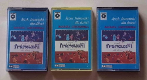 Barbara Czechowska, Język francuski dla dzieci, 3 kasety magnetofonowe.jpg